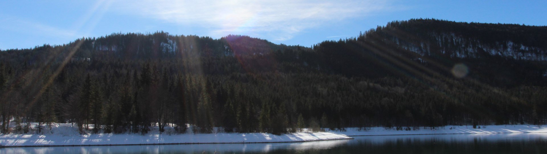 Walchensee im Winter