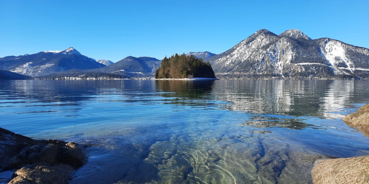 Walchensee im Winter, © Tölzer Land Tourismus